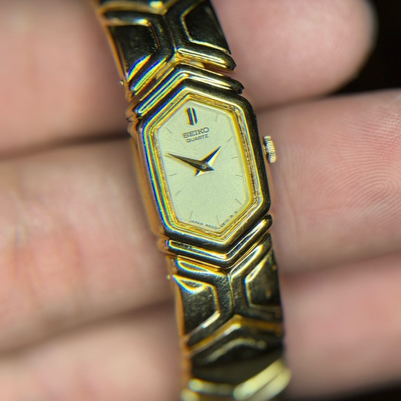 RARE AUTHENTIC VINTAGE SEIKO WATCH GOLD 270712 - Picture 11 of 15